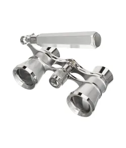 Levenhuk Broadway 325E Lorgnette Opera Glasses silver