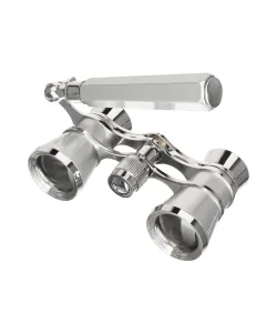 Levenhuk Broadway 325E Lorgnette Opera Glasses silver