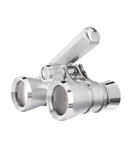 Levenhuk Broadway 325E Lorgnette Opera Glasses silver