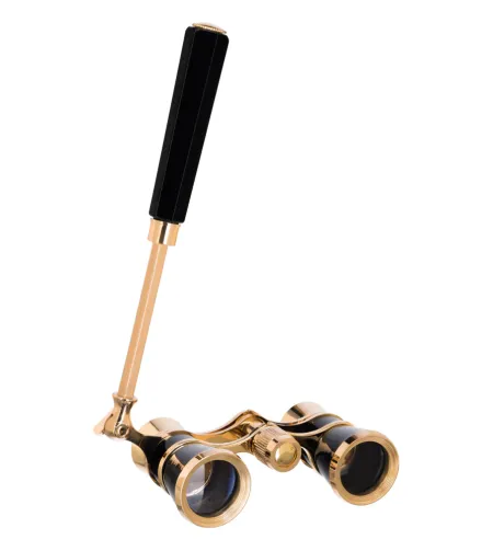 Театральный бинокль-лорнет Levenhuk Broadway 325E, черный