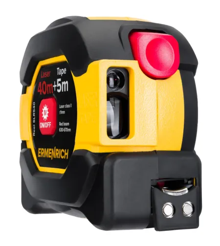 Mõõdulint laserkaugusmõõturiga Ermenrich Reel SLR540