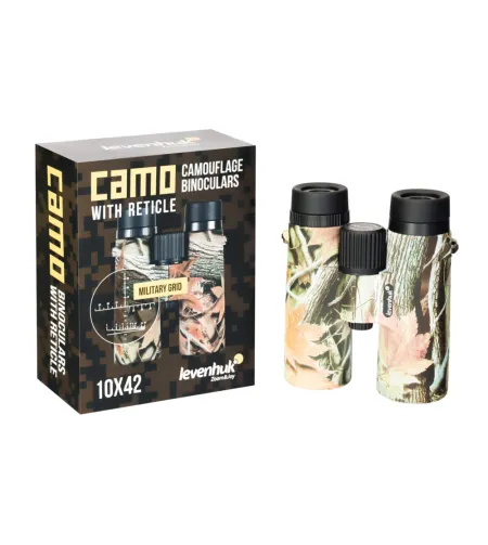 Бинокль Levenhuk Camo Dots 10x42 с сеткой