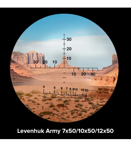 Бинокль Levenhuk Army 12x50 с сеткой