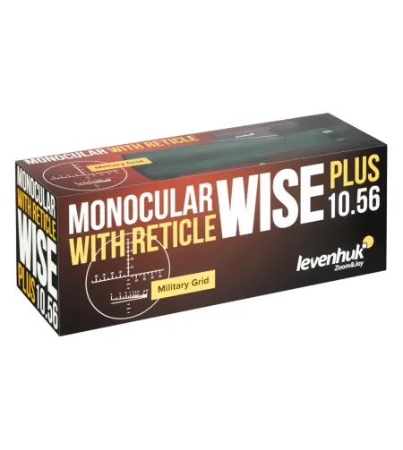 Levenhuk Wise PLUS 10x56 Monocular with Reticle