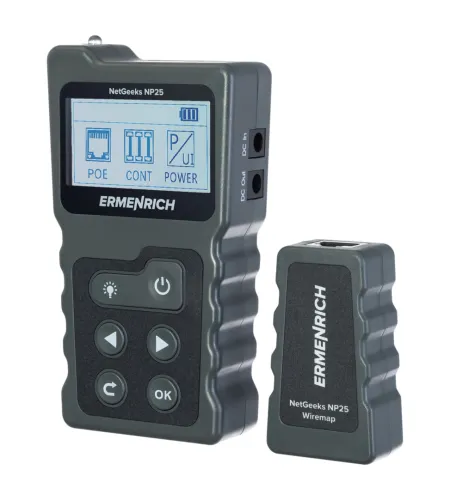 Ermenrich NetGeeks NP25 PoE Tester