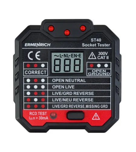 Ermenrich Zing ST40 ligzdas testeris