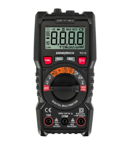 Ermenrich Zing TC13 digitālais multimetrs
