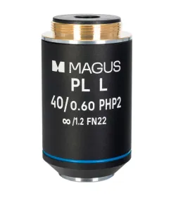 Objektiiv MAGUS 40HP 40x/0,60 Plan L faas PHP2 ∞/1,2 WD 3,5 mm