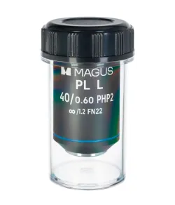 Objektiiv MAGUS 40HP 40x/0,60 Plan L faas PHP2 ∞/1,2 WD 3,5 mm