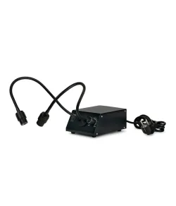 Dubultais gaismeklis uz elastīga statīva  MAGUS LED DGL2