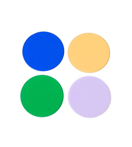 MAGUS LF4.2 Color Filter Set (blue, green, yellow, frosted glass)