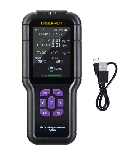 Ermenrich QM10 õhukvaliteedi monitor