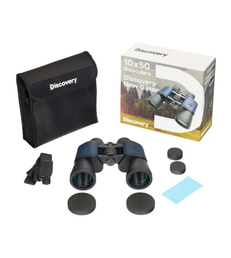 Levenhuk Discovery New Gator 10x50 binoklis