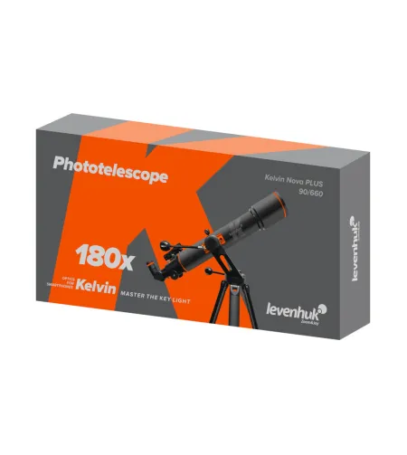 Levenhuk Kelvin Nova PLUS 90/660 fototeleskops