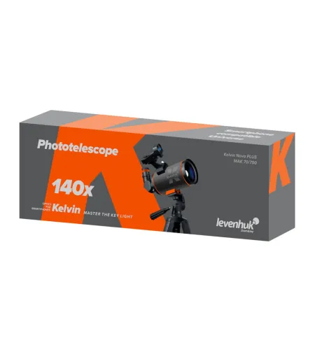 Levenhuk Kelvin Nova PLUS MAK 70/750 fototeleskops