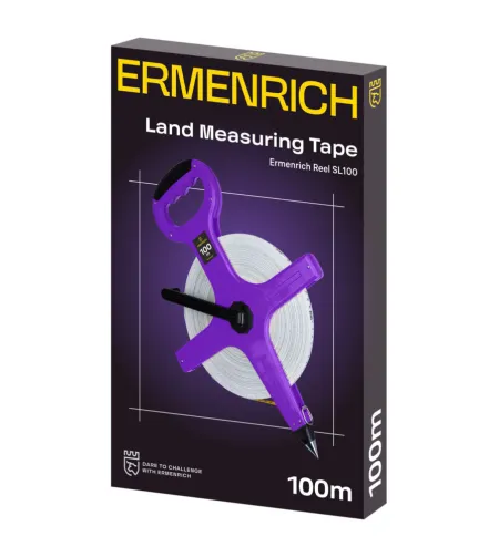 Ermenrich Reel SL100 zemes mērīšanas mērlente