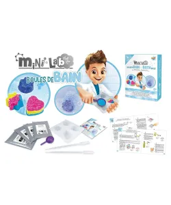Комплект для экспериментов, шарики для ванны, Buki Mini Lab