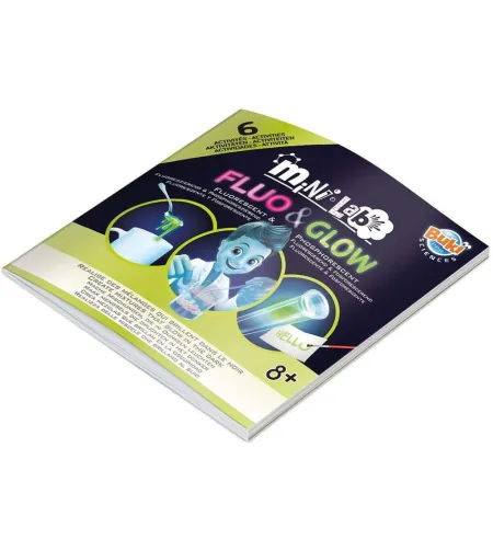 Buki Экспериментальный комплект, Fluo & Glow Mini Lab