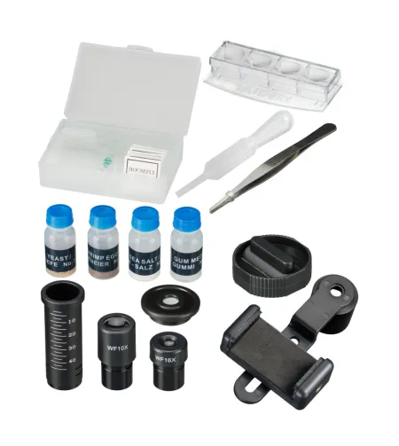 Mikroskopas BRESSER JUNIOR Biolux SEL Student su kietų dėklu