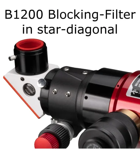 LUNT LS100MT/B1200R&P Multipurpose APO Telescope for Sun + Night-Sky