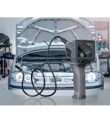 BRESSER endoskopinė kamera su nuimamu 8,89 cm (3,5 colio) LCD ekranu