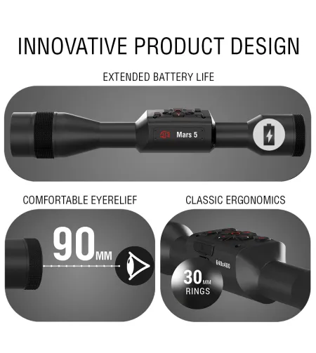 Termo optiline sihik MARS 5 640 5-40x 12 MICRON Smart HD ATN