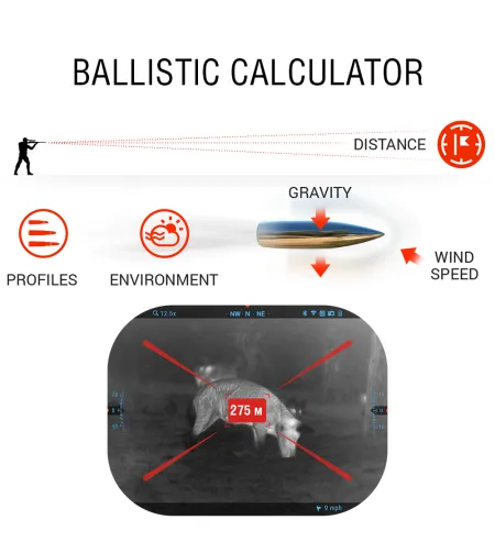 Termo optiline sihik MARS 5 EVO LRF 640 3-24x 12 Smart HD ATN