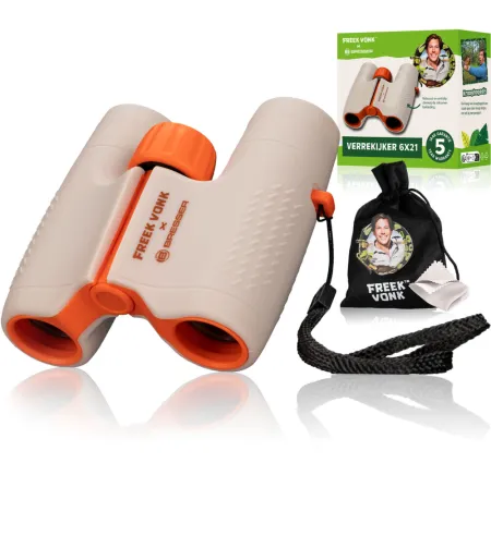 Детский бинокль FREEK VONK x BRESSER 6x21