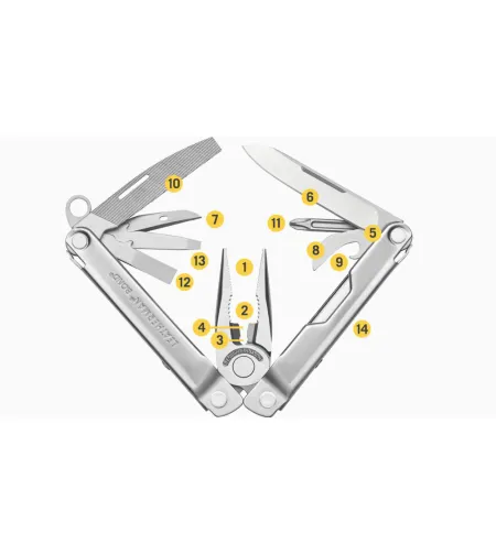 Leatherman Multitool BOND nerūsējošais tērauds