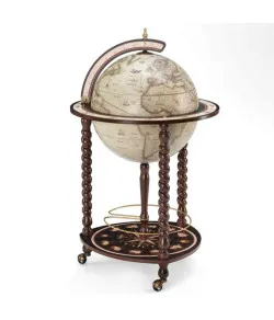 Balts globuss Zoffoli Explora Old White