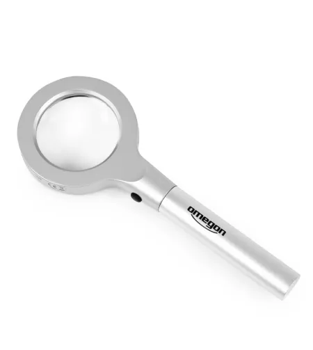 Omegon Magnifying glass 85mm LED illuminated magnifier