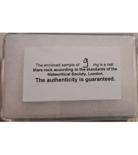 Sonstige īstais Marsa meteorīts NWA 6162