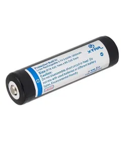 Xtar 18650 2600mAh 10A 3.6V Li-Ion battery with PCB protection