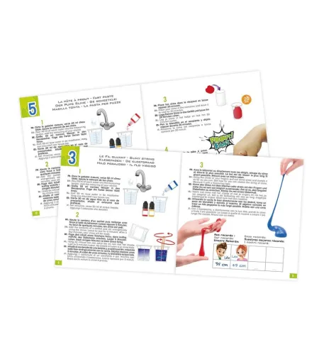 Комплект для экспериментов, Слайм, Buki Mini Lab