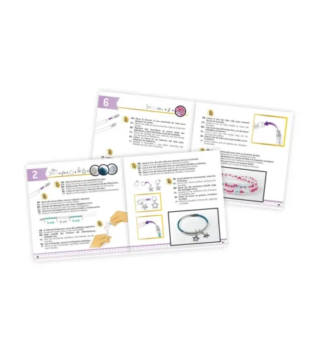 Набор Браслетов с блестками, Buki Crafts