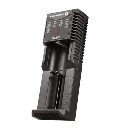 Everactive UC-100 viedais lādētājs 1x Li-Ion/LiFePo4/Ni-MH akumulatora lādētājs