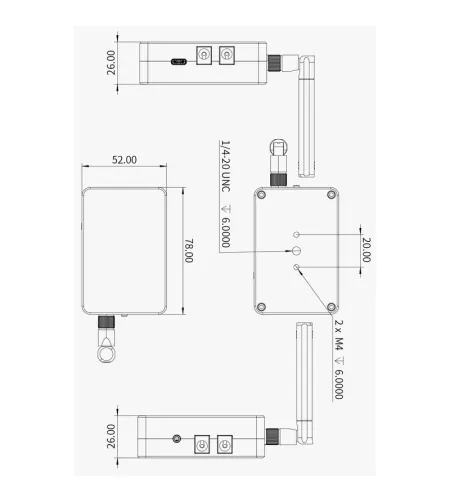 ZWO ASIAIR MINI Astrofotograafia-arvuti