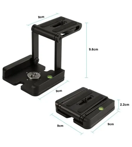 BRESSER Z formas šarnīrveida statīva galva