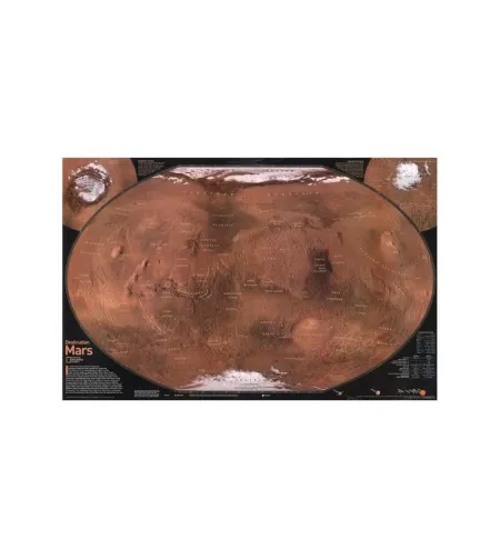 National Geographic Poster Mars, the red planet