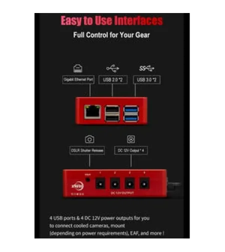 ZWO ASIAIR PLUS Astrofotograafia-arvuti