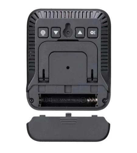 BRESSERi kliimamonitori termomeeter/hügromeeter DCF kolmeosaline must