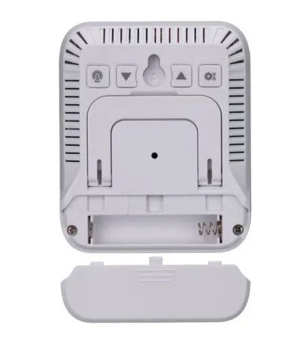 BRESSERi kliimamonitori termomeeter/hügromeeter DCF kolmeosaline valge