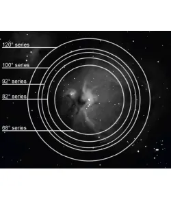 EXPLORE SCIENTIFIC 68&deg; Ar Eyepiece 34mm (2")