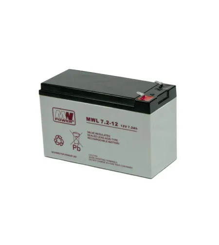 MWP 7.2-12L 12V 7Ah 7.2Ah Long life akumulators