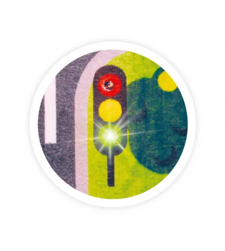 Игровой коврик Playmat City Buki из мягкой ткани