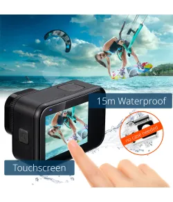 WIFI darbības kamera NATIONAL GEOGRAPHIC 5K Ultra-HD Explorer 7, 60 kadri sekundē