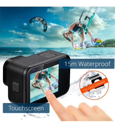 WIFI darbības kamera NATIONAL GEOGRAPHIC 5K Ultra-HD Explorer 7, 60 kadri sekundē