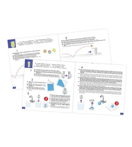Mokslinis rinkinys BUKI mini LAB Šokinėjantys kamuoliukai