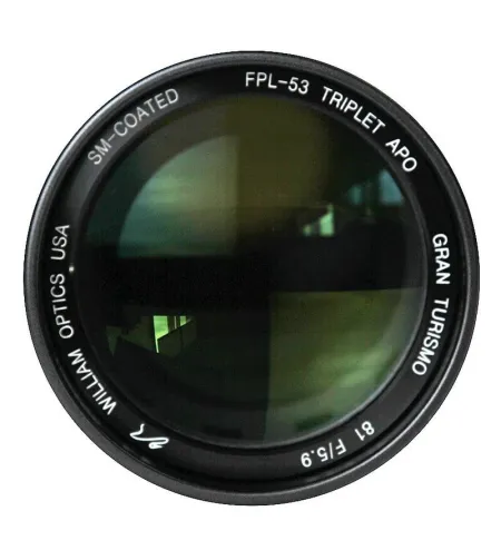William Optics Apochromatic refractor AP 81/478 Gran Turismo 81 IV OTA Guidescope-Set