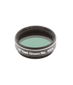 EXPLORE SCIENTIFIC Filter 1.25" Dark Green No.58A